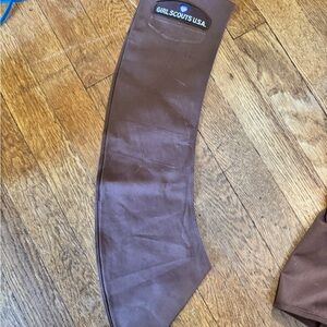 Girl Scouts USA Brown Sash